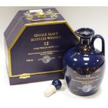 A Venice Simplan Orient Express 12 year old single malt decanter of whisky,