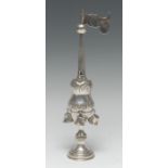 Judaica - a George V silver Jewish spice tower, 25.