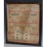 A Victorian Scottish needlework sampler, by Barbara Turnbull, Melrose,