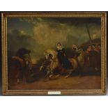 English School (19th century) The Arrest of Mary Queen of Scots oil on canvas,