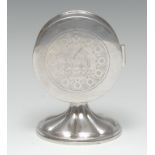 A George VI ecclesiastical silver monstrance,