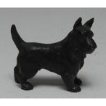 An Austrian cold-painted bronze, of a Scottish Terrier, 5.