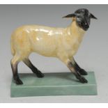 A Royal Worcester animal group, modelled by Doris Linder, Sheep,