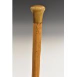 A 19th century gentleman's novelty walking stick,