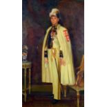 Continental School (early 20th century) Portrait of a European Nobleman, three-quarter,