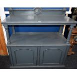 A Victorian painted buffet sideboard,