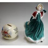 A Royal Doulton Classics figure, Christmas Day 2001, HN4315,