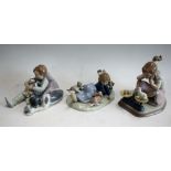 A Lladro figure, Sweet Dreams; others,