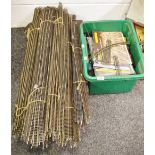 A quantity of OO Gauge 914mm straight track and two boxes of straight and curved track including