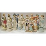 German bisque and other figures,