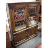 A Jaycee furniture oak side cabinet,