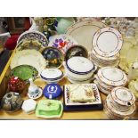 Decorative Ceramics - Royal Worcester Prince Regent tray,