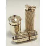 An early 20th century silver Dunhill lighter,