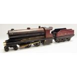 Bowman O Gauge 4-4-0 Loco, live steam locomotive no.