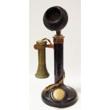 A Sinderby post office candlestick telephone