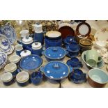 Ceramics - Denby and other stoneware items to include covered serving dishes, coffee pot, teapot,