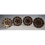 A set of four Royal Crown Derby 1128 pattern side plates, 16cm,