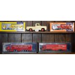 Die-cast Vehicles - a Corgi Leyland DAF powder tanker, Blue Circle cement, boxed; another, similar,