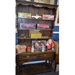 A George III Revival Country kitchen dresser, 196.