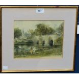 John Greensmith, Bakewell Bridge, Derbyshire, signed,