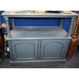 A Victorian painted buffet sideboard,