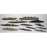 Meccano Dinky Toys - scale model ships,