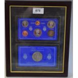 A Queen Elizabeth 1980 six coin set,