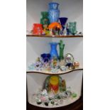 Glassware - crystal animals,