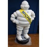 A cast metal model, Bibendum, The Michelin Man,