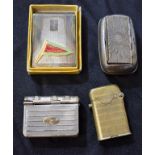 A combination stamp holder/vesta case,