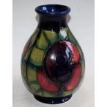 A Moorcroft Mackintosh roses vase