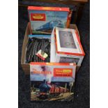 A Tri-ang Hornby electric train set, The Blue Pullman; another,