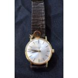 An Eterna-matic gentleman's wristwatch, gold plated, automatic movement,