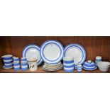 Ceramics - TG Green Cornishware including salt and pepper pots,