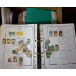 Stamps - large box of world countries in binders etc 1000's stamps