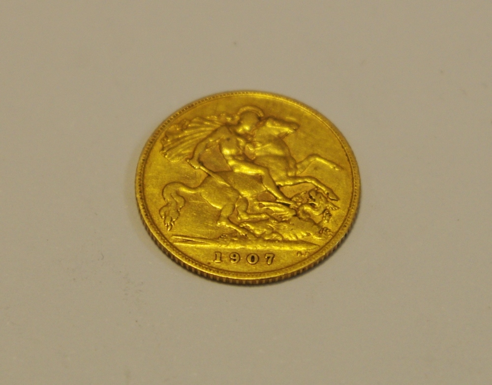 A half sovereign, - Image 2 of 2