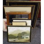 Pictures & Prints - After J W Reynolds fishing vessel; original oil of Borrowdale;