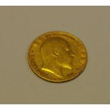 A half sovereign,