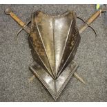 Interior Design - a reproduction armour breast plate;