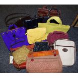 Lady's handbags including Elliot, Laura Ashley, Tula, Hobbs, Osprey etc.