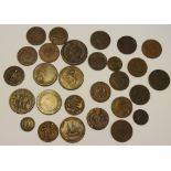 Tokens - 18th century and later examples including Liverpool Docks Load of Ballast;