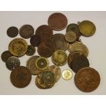 Coins - mixed British and foreign including 19th century examples