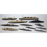 Meccano Dinky Toys - scale model ships,