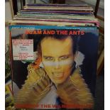 Vinyl records - including Dire Straits, Adam Ant, Sade , Wham, Paul Simon, Spandau Ballet, Clannad,