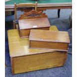 Boxes and objects - an oak chest,