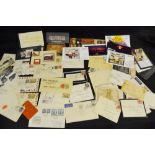 Postal History - early 20th century and later including used Canada air mail envelopes including