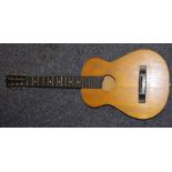 A Parlour guitar six string (restoration)