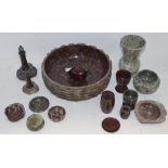 Cornish Serpentine - bowls, lighthouses, egg cups,
