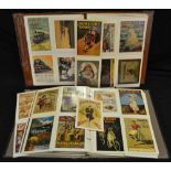 Postcards - Railway & Advertisement - modern examples including Atlas puncture proof inner case;