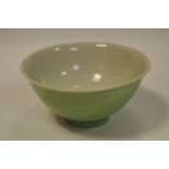 A 19th century Chinese celadon bowl